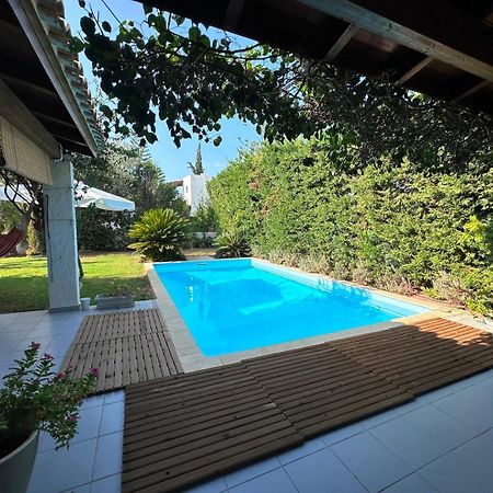 Villa Amy With A Pool In Porto Hydra By Goutos Properties Thermisia Exterior photo
